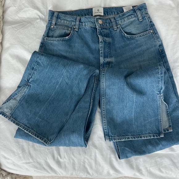 Anine Bing Roy Relaxed Straight Jeans Size US 29 - Picture 3 of 6